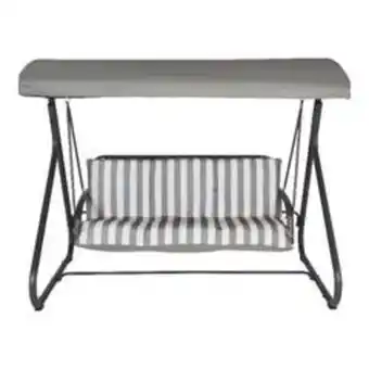 Brico Depôt Balansoar gri, 3 locuri, 222 x 139 x 158 cm, 300 kg • colorado Ofertă