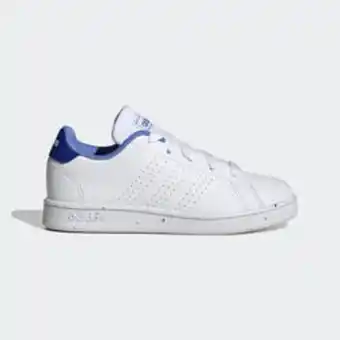 Decathlon Încălțăminte educație fizică adidas advantage alb-albastru copii Ofertă