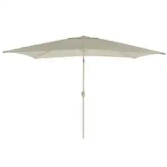 Brico Depôt Umbrela gradina, alb, rectangulara, 300 cm • carambole Ofertă