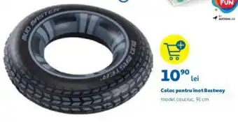 Auchan Colac pentru inot Bestway model cauciuc, 91 cm Ofertă