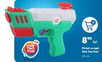 Auchan ONE TWO FUN Pistol cu apă 20 cm Ofertă