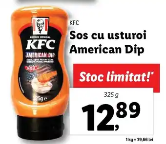 Lidl KFC Sos cu usturoi American Dip 325g Ofertă