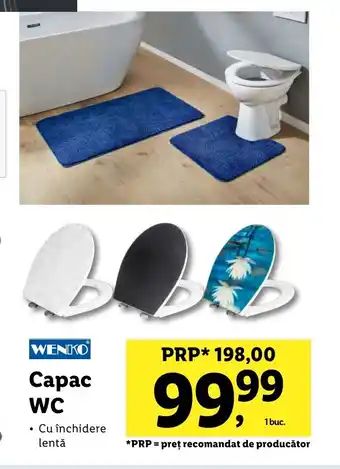 Lidl WENKO Capac WC 1 buc. Ofertă