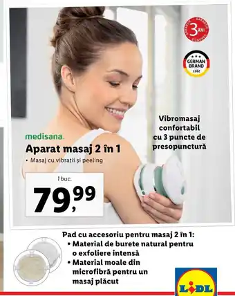 Lidl Medisana Aparat masaj 2 în 1 1 buc. Ofertă