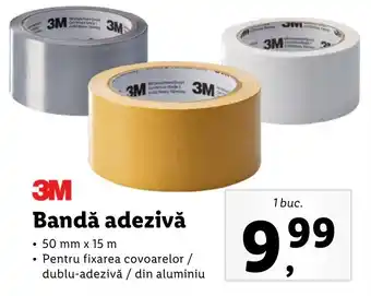 Lidl 3M Bandă adezivă 50 mm x 15m Ofertă
