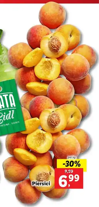 Lidl PIATA Lidl Piersici per kg Ofertă
