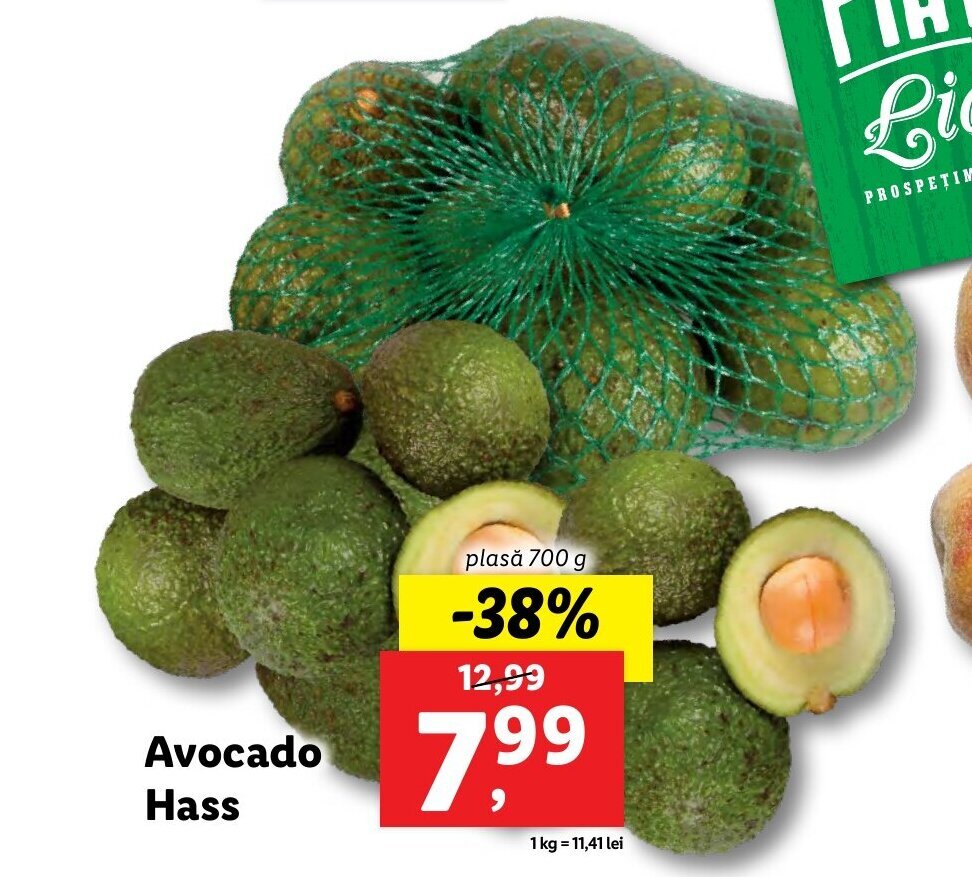 PIATA Lidl Avocado Hass plasă 700 g ofertă la Lidl