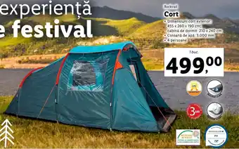 Rocktrail Cort Dimensiuni  455 x 260 x 190 cm 1 buc.