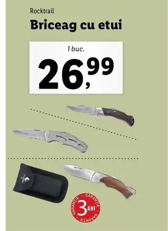 Lidl Rocktrail Briceag cu etui 1 buc. Ofertă
