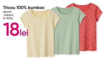 Pepco Tricou 100% bumbac Ofertă