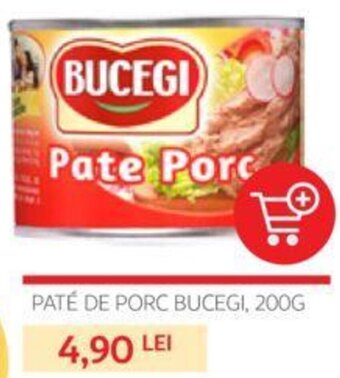 Auchan PATÉ DE PORC BUCEGI, 200G Ofertă