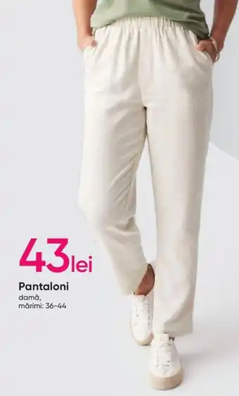 Pepco Pantaloni damă, Ofertă