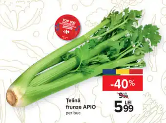 Țelină frunze APIO per buc.