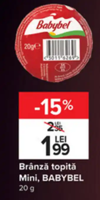 Babybel Brânză topită Mini 20g