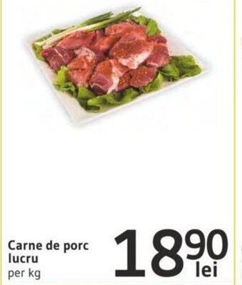 Supeco Carne de porc lucru per kg Ofertă
