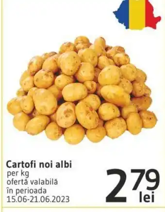 Supeco Cartofi noi albi per kg ofertă valabilă în perioada 15.06-21.06.2023 Ofertă