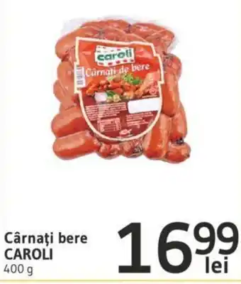 Cârnaţi bere CAROLI 400 g