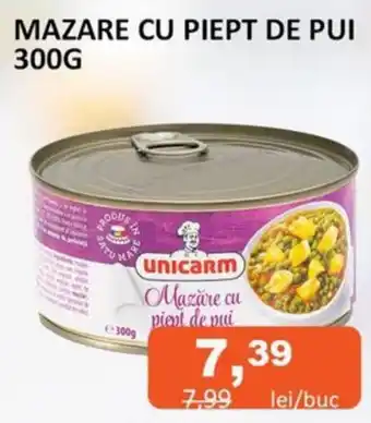 Unicarm unicarm MAZARE CU PIEPT DE PUI 300G Ofertă
