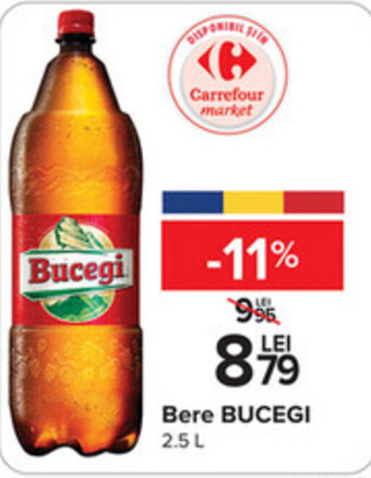 Carrefour Bere BUCEGI 2.5l Ofertă