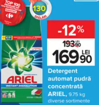 ARIEL automat pudră concentrată 9.75 kg