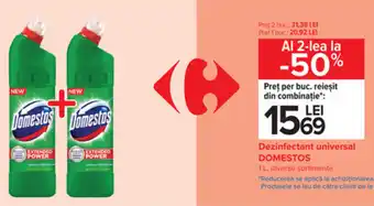 Carrefour Dezinfectant universal DOMESTOS 1 L Ofertă