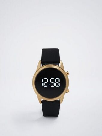 Parfois Digital watch with silicone strap digital watch with silicone strap Ofertă