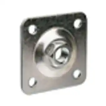 MatHaus Placa cu piulita galvanizata polbram, otel, argintiu, 80 x 80 mm Ofertă