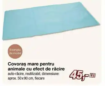 Covoraș mare pentru animale cu efect de răcire 50x90 cm