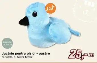 Kik Jucărie pentru pisici - pasăre cu sunete, cu baterii, fiecare Ofertă