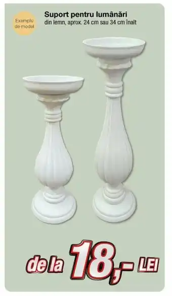 Kik Suport pentru lumânări 24 cm sau 34 cm Ofertă