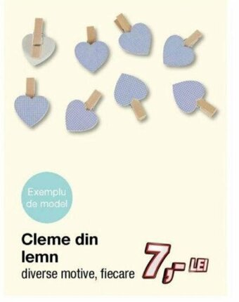 Cleme din lemn