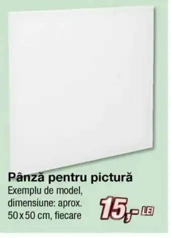 Kik Pânză pentru pictură 50x50 cm Ofertă