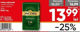 PROFI JACOBS KRÖNUNG Cafea măcinată 250g Ofertă