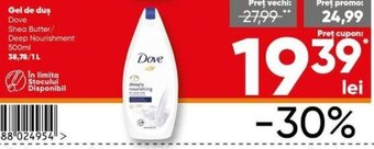 PROFI Dove Gel de duș 500ml Ofertă