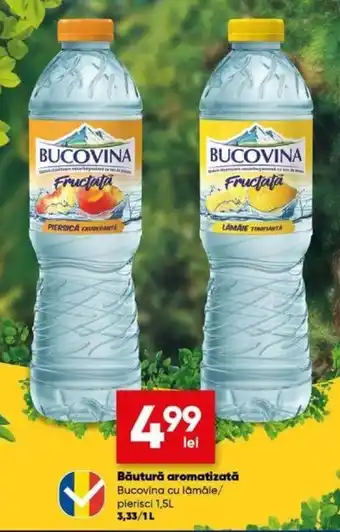 PROFI Băutură aromatizată Bucovina cu lămâie/ pierisci 1,5L Ofertă