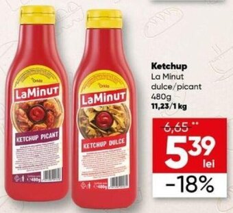 PROFI Ketchup La Minut dulce/picant 480g Ofertă