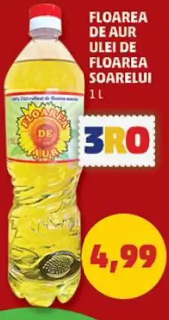 Penny FLOAREA DE AUR ULEI DE SOARELUI 1 L Ofertă