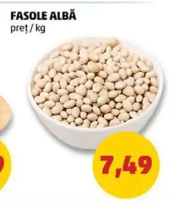 Penny FASOLE ALBĂ preț kg Ofertă