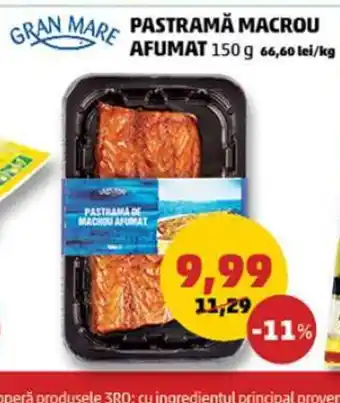 Penny GRAN MARE PASTRAMĂ MACROU AFUMAT 150 g Ofertă