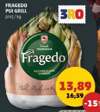 Penny FRAGEDO PUI GRILL preţ kg Ofertă