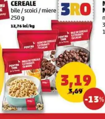 Penny Cereale bile/scoici/miere 250g Ofertă