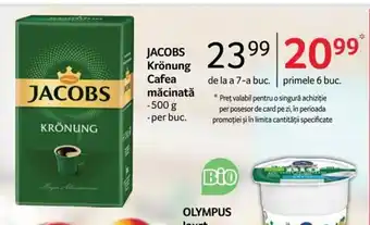 JACOBS Krönung Cafea măcinată 500g