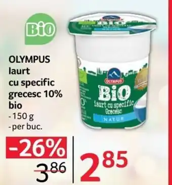 Selgros OLYMPUS laurt cu specific grecesc 10% bio 150g Ofertă