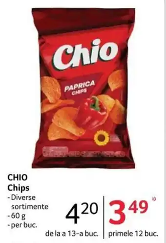 Selgros CHIO Chips 60g Ofertă