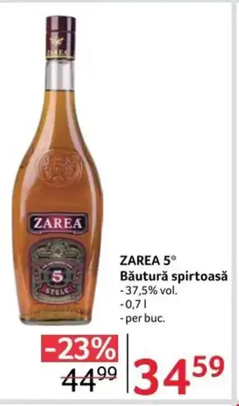 ZAREA 5* Băutură spirtoasă -37,5% vol. 0.7l