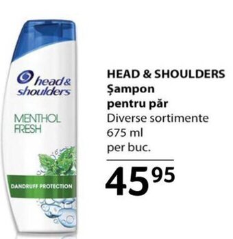 HEAD & SHOULDERS Şampon pentru păr 675ml