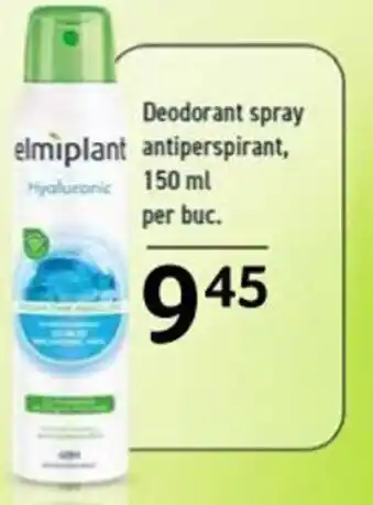 Selgros Deodorant spray antiperspirant 150 ml per buc. Ofertă