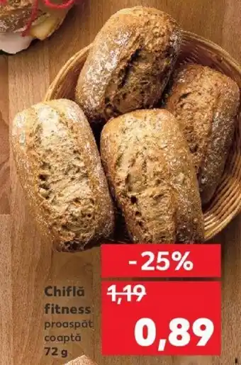 Kaufland Chifla fitness proaspăt coaptă 72 g Ofertă