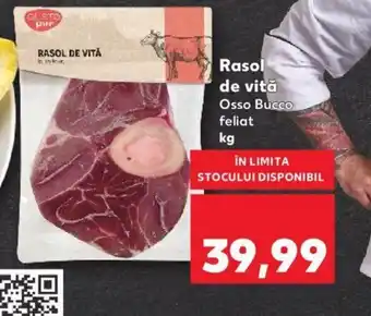 Kaufland Rasol de vită Osso Bucco feliat 1 kg Ofertă