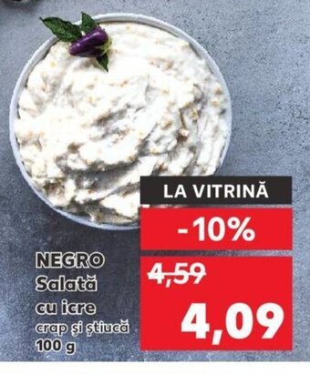 Kaufland NEGRO Salată cu icre crap şi ştiucă 100 g Ofertă